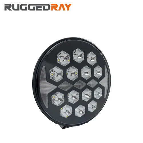 TC-R100C 9" LED driving light with DRL, view 2