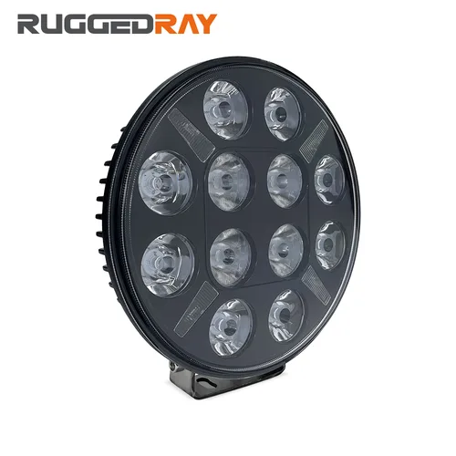 TC-R120B 9" LED driving light with DRL, view 4