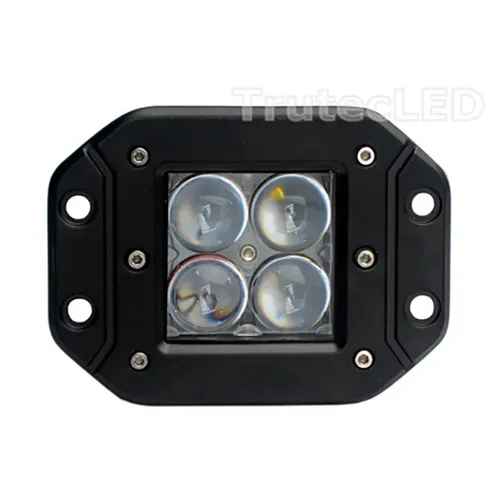 TC1220F-4D-20W Flush-mount 3" LED pod — RuggedRay