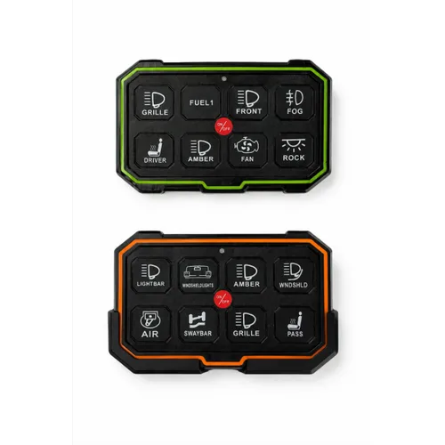 TC-SW8W 8-Way Wireless Switch Panel — RuggedRay